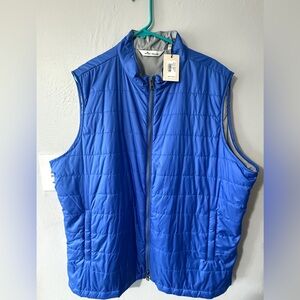 Peter Millar Royal Blue Quilted Vest